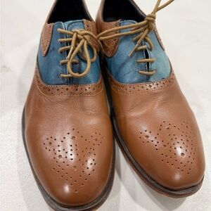 Ben Sherman Brown and Blue Men's Oxfords size 9 Men , Good Condition